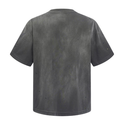 Tie Dye Pocket Oversized Cotton Streetwear T-Shirt