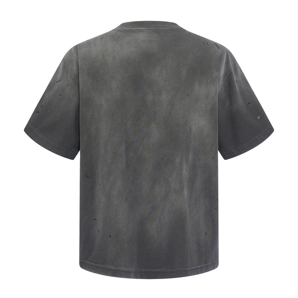 Tie Dye Pocket Oversized Cotton Streetwear T-Shirt