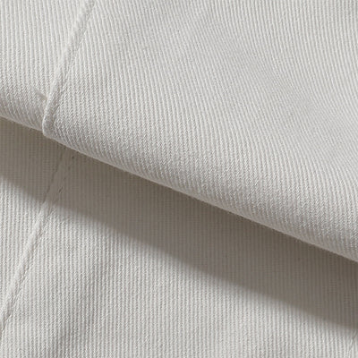 Zipper Hem Slight Flared Leg Cargo Pants