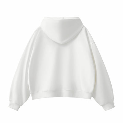 Solid Color Heavyweight Boxy Fit Hoodie