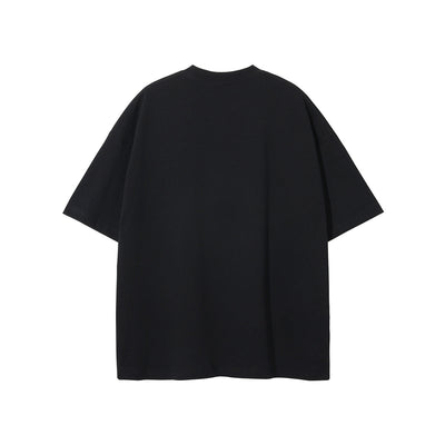 Luxury Cotton Slouchy Comfortable Oversized Basic Tee