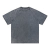 Stone-Washed Raw-Edge T-Shirt 275gsm