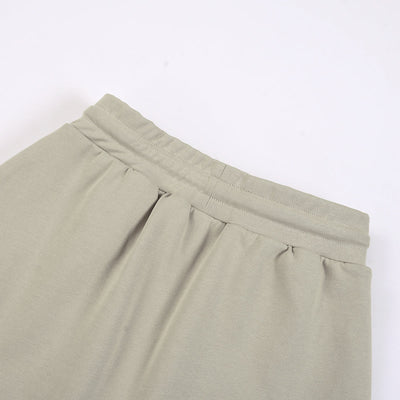 Solid Color A-Line Mini Skirt