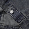 Leopard Patchwork Denim Trucker Jacket