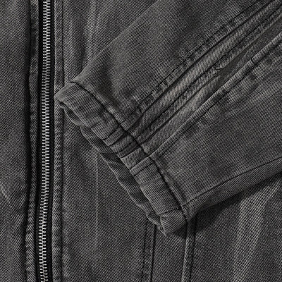 Streetwear Vintage Wash Denim Jacket
