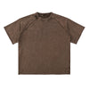 Heavy Washed Wax-Dyed High Street Raglan Tee