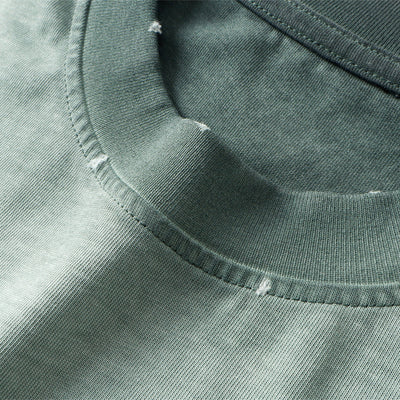Reverse Dyed Relaxed Cotton Vintage Washed T-Shirt