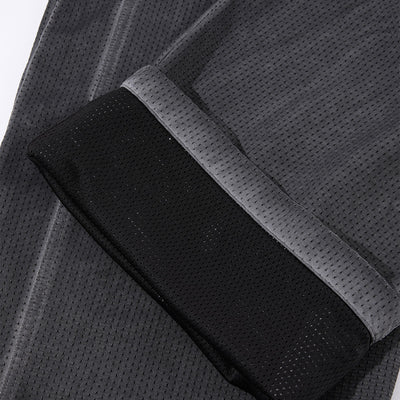 Heavy Wash Vintage Distressed Mesh Straight Pants