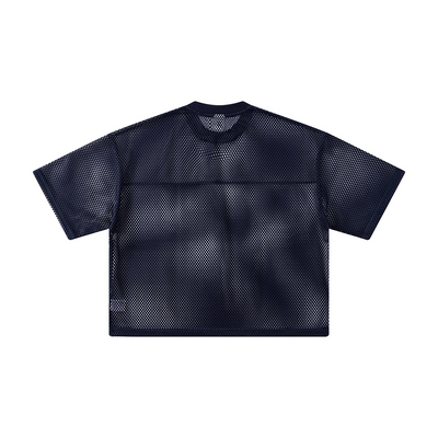 Oversized Mesh Short Sleeve Breathable Tee