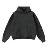 Soft Cotton Fleece Front Pocket Pullover Hoodie