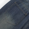 Vintage Washed Knee Length Denim Bermuda Shorts