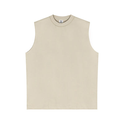 Quick Dry Raw Edge Muscle Tank 210gsm