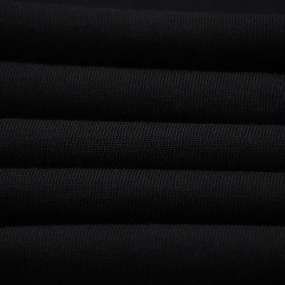 Solid Color Mock Layered Sleeves Sweatshirt
