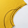 Contrast Stitching Sleeveless Crew Neck Casual Sport Tee