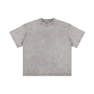 Vintage Washed Boxy Relaxed Streetwear Tee