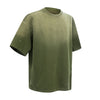 Splatter Dye Washed Distressed Air Mamba Cotton Tee