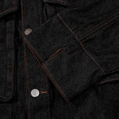 Relaxed Patchwork Selvedge Denim Jacket