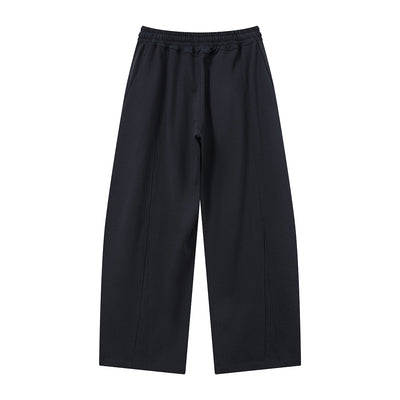 Minimalist Wide-Leg Elastic Waist Pants