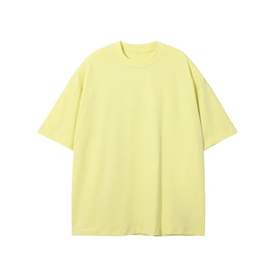 Luxury Cotton Slouchy Comfortable Oversized Basic Tee