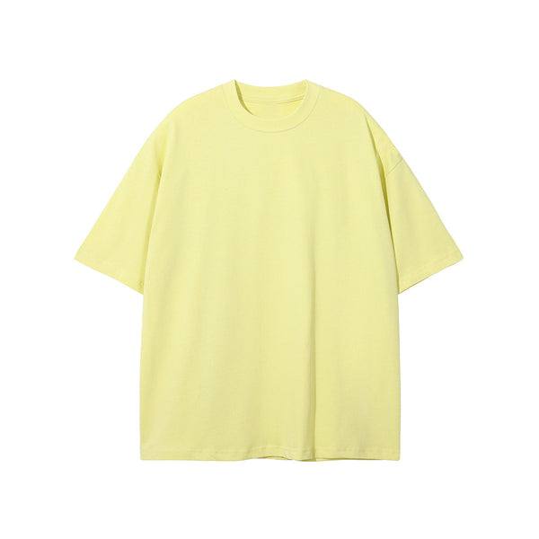 Luxury Cotton Slouchy Comfortable Oversized Basic Tee
