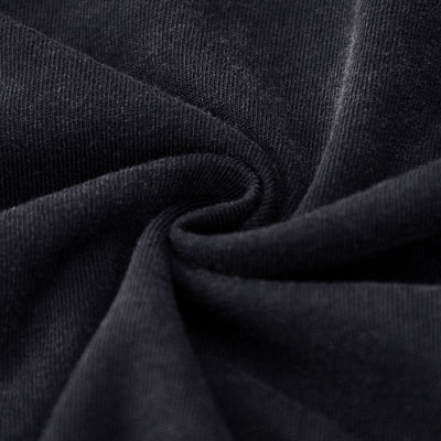 Black Washed Cotton Sleeveless T Shirt 275gsm
