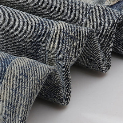 Distressed Patched Star Detail Jeans