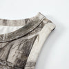 Nature Inspired Camo Forest Print Sleeveless Tank