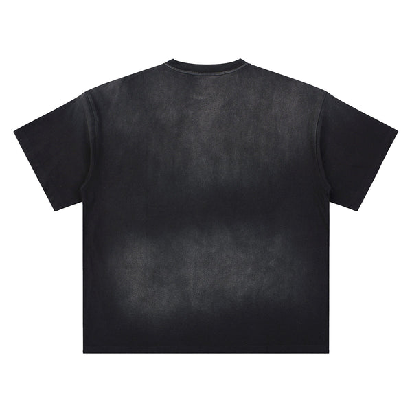 Distressed Premium Relaxed Fit Oversized T-Shirt