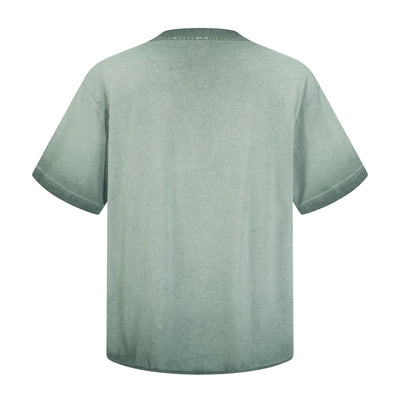 Reverse Dyed Relaxed Cotton Vintage Washed T-Shirt