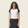 Women’s Color Block Raglan Tee