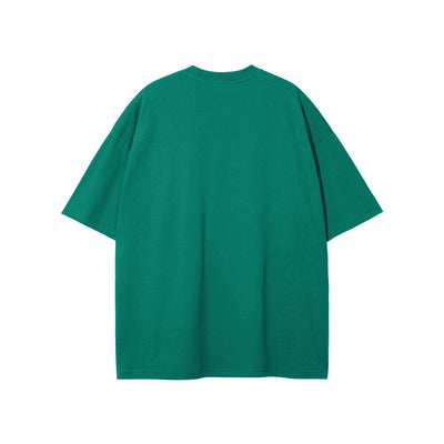 Luxury Cotton Slouchy Comfortable Oversized Basic Tee