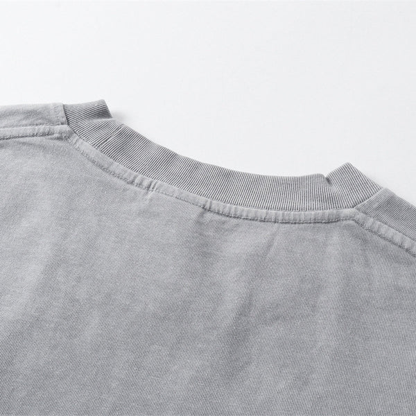 Deconstructed Oversized Tee Decorative Seam Detailing