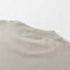 Washed Raw-Edge Pocket Clean Fit Crew Neck Tee