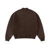 Soft Fleece Mock Neck Pullover Sweatshirt
