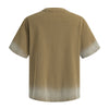Gradient Fade Oversized Pocket Streetwear Tee