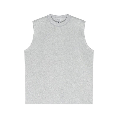 Quick Dry Raw Edge Muscle Tank 210gsm