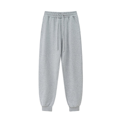 Men's Solid Color Tapered Trousers-INNBLAC Fashion Apparel