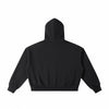 Full Zip-Up Boxy Fit Fleece Hoodie