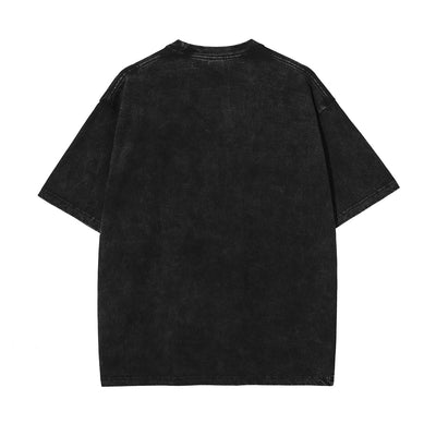 0% Luck 100% Hustle Graphic Tee-INNBLAC