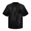 Tie Dye Pocket Oversized Cotton Streetwear T-Shirt