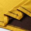 Contrast Stitching Sleeveless Crew Neck Casual Sport Tee