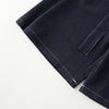 High Waist Tie Belt Relaxed Denim Shorts