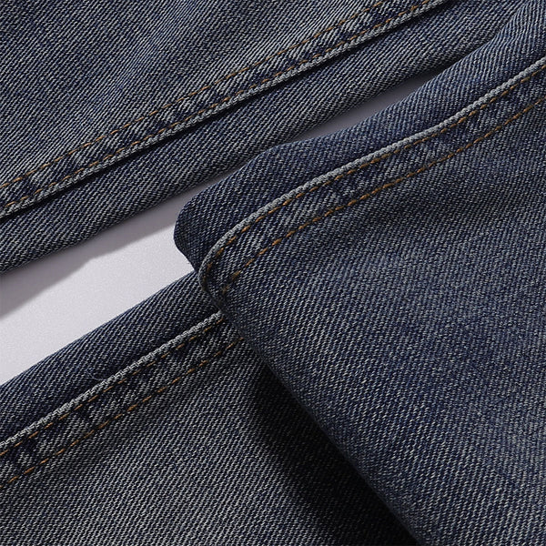 Splatter Wash Distressed Wide Leg Jeans