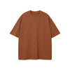 Luxury Cotton Slouchy Comfortable Oversized Basic Tee