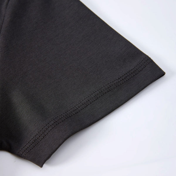 Contrast Stitch Sporty Raglan Sleeve Tee