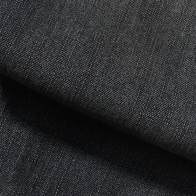 Distressed Dark Denim Vintage Wash Flared Jeans