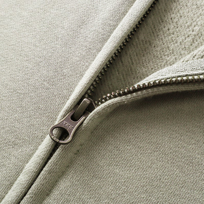 Oversized Zip High Neck Sweatshirt