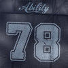 Retro Football Mesh Cropped Athletic Jersey 78