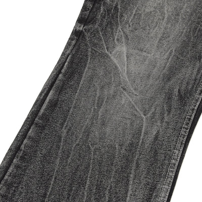 Vintage Black Wrinkle Wash Baggy Jeans