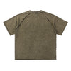 Heavy Washed Wax-Dyed High Street Raglan Tee